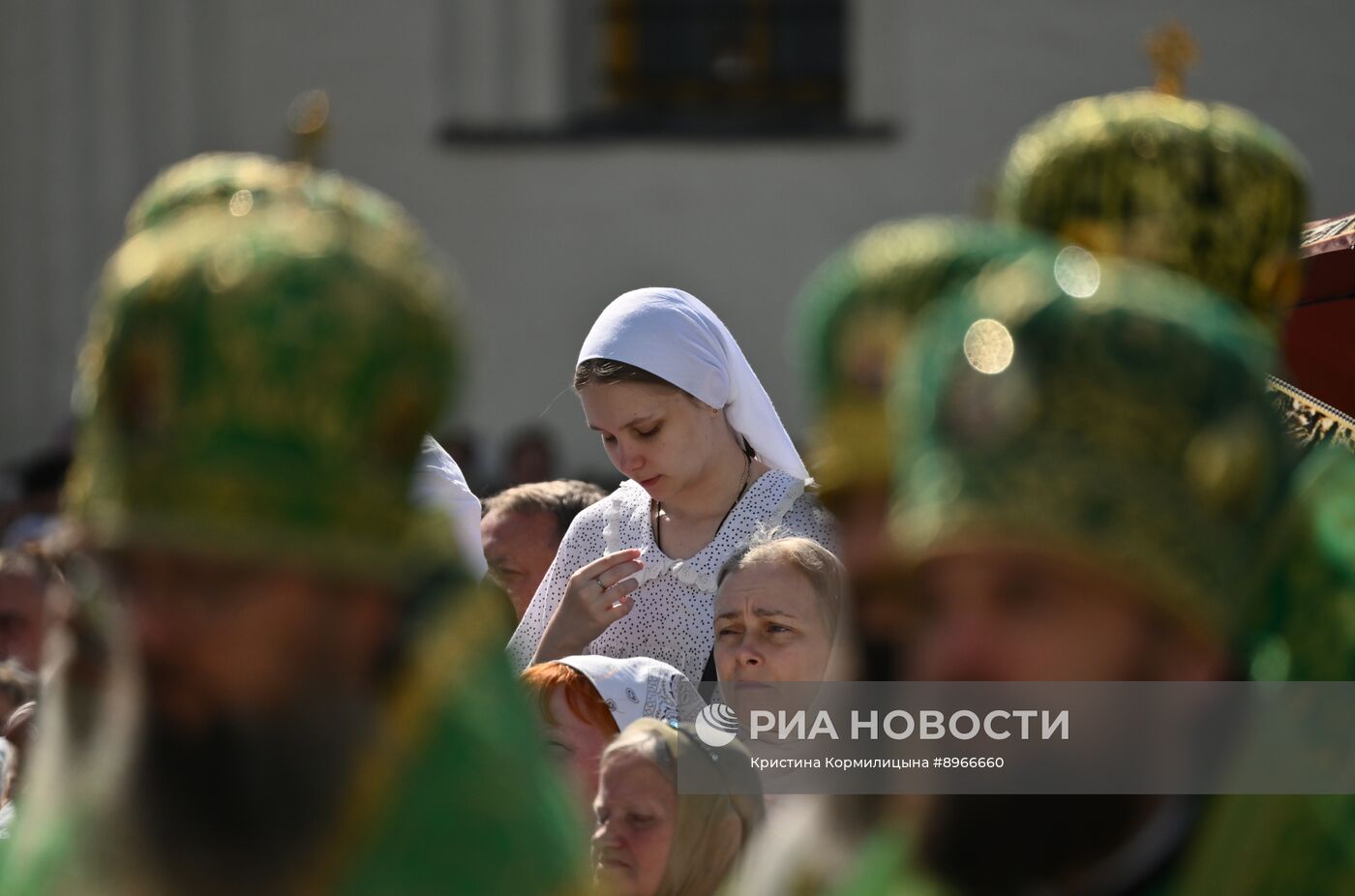 Патриарх Кирилл совершил праздничную литургию в Троице-Сергиевой лавре