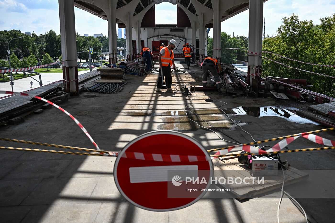 Работы по демонтажу монорельса в Москве