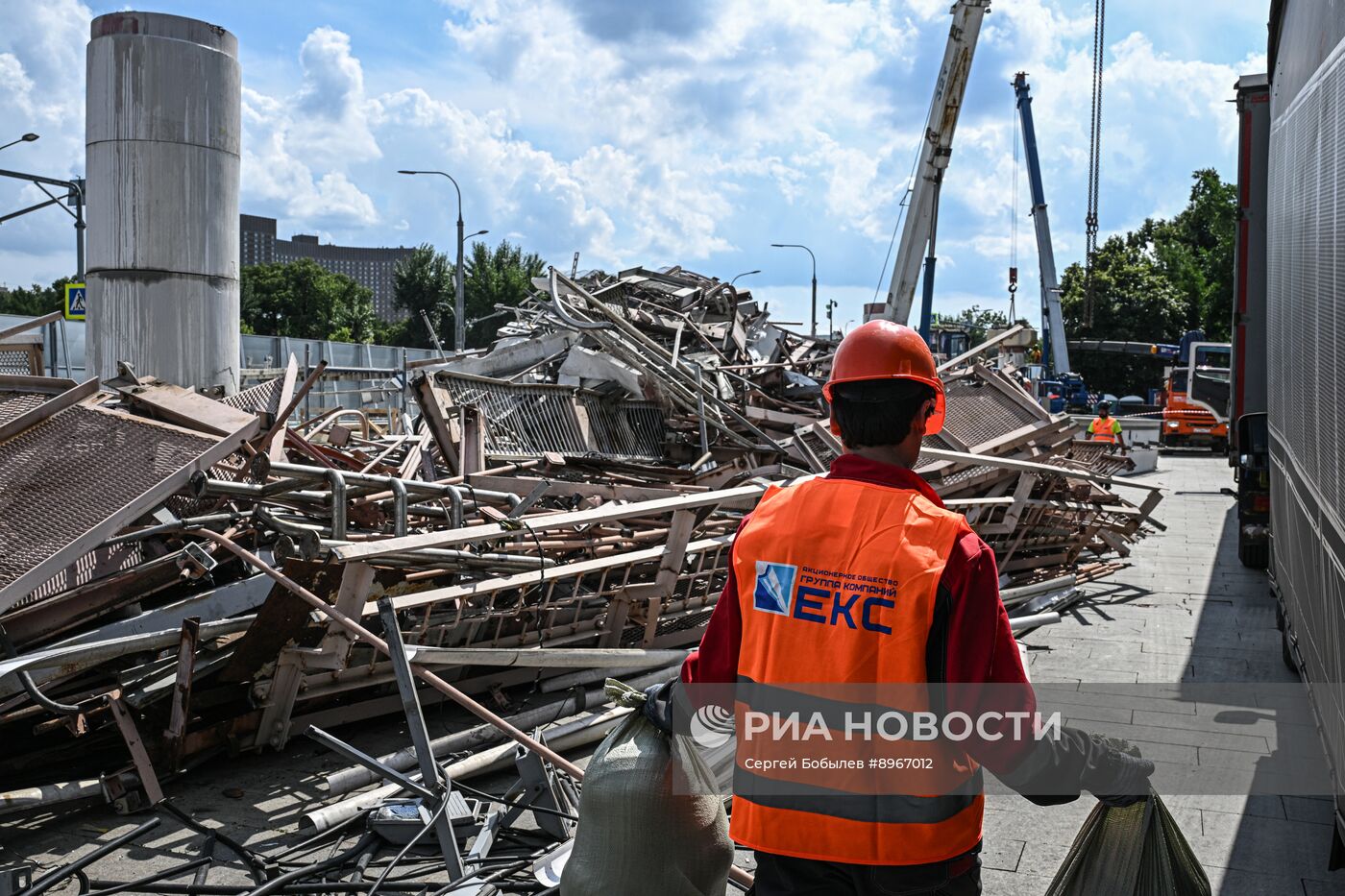 Работы по демонтажу монорельса в Москве