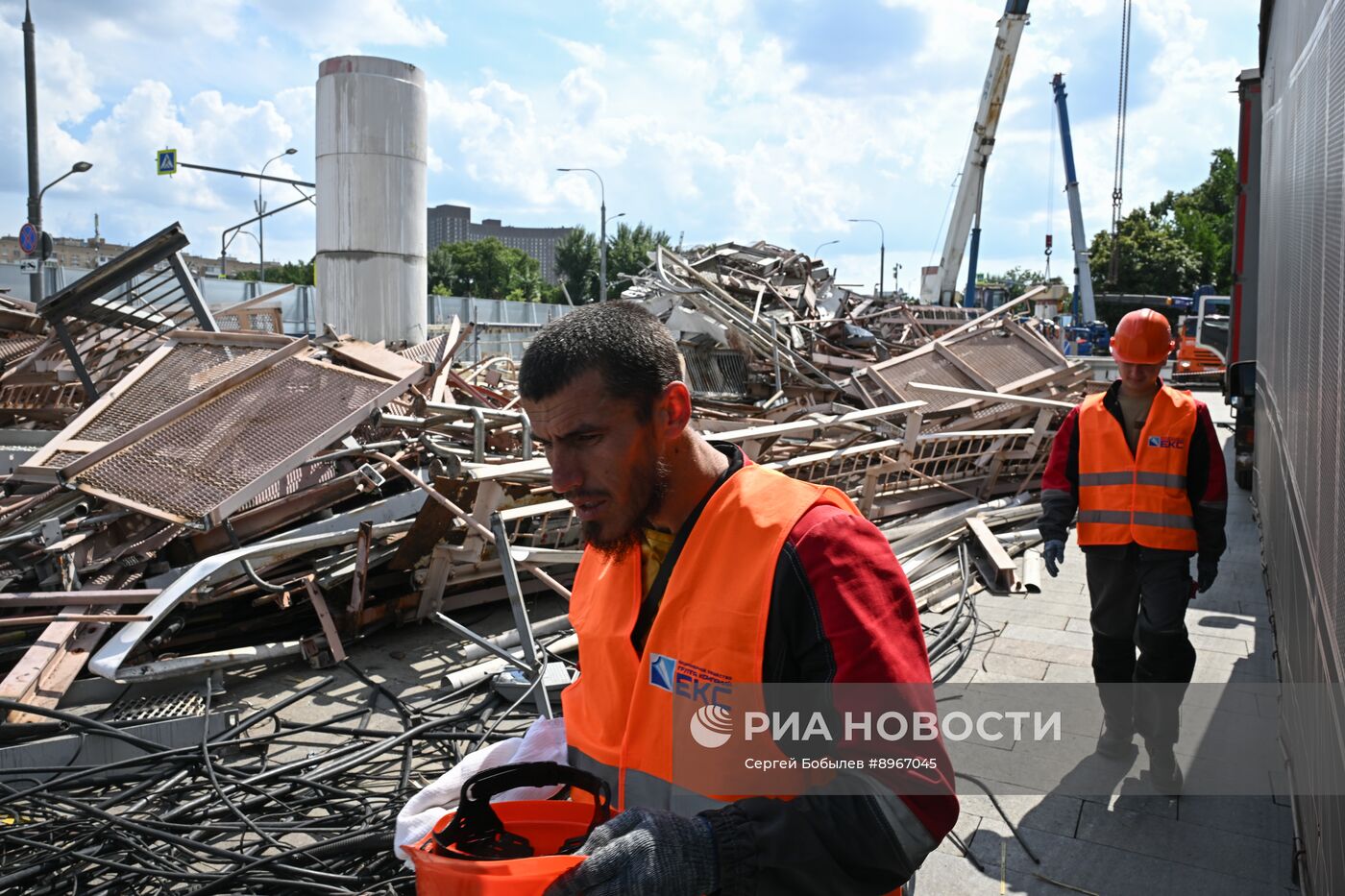Работы по демонтажу монорельса в Москве