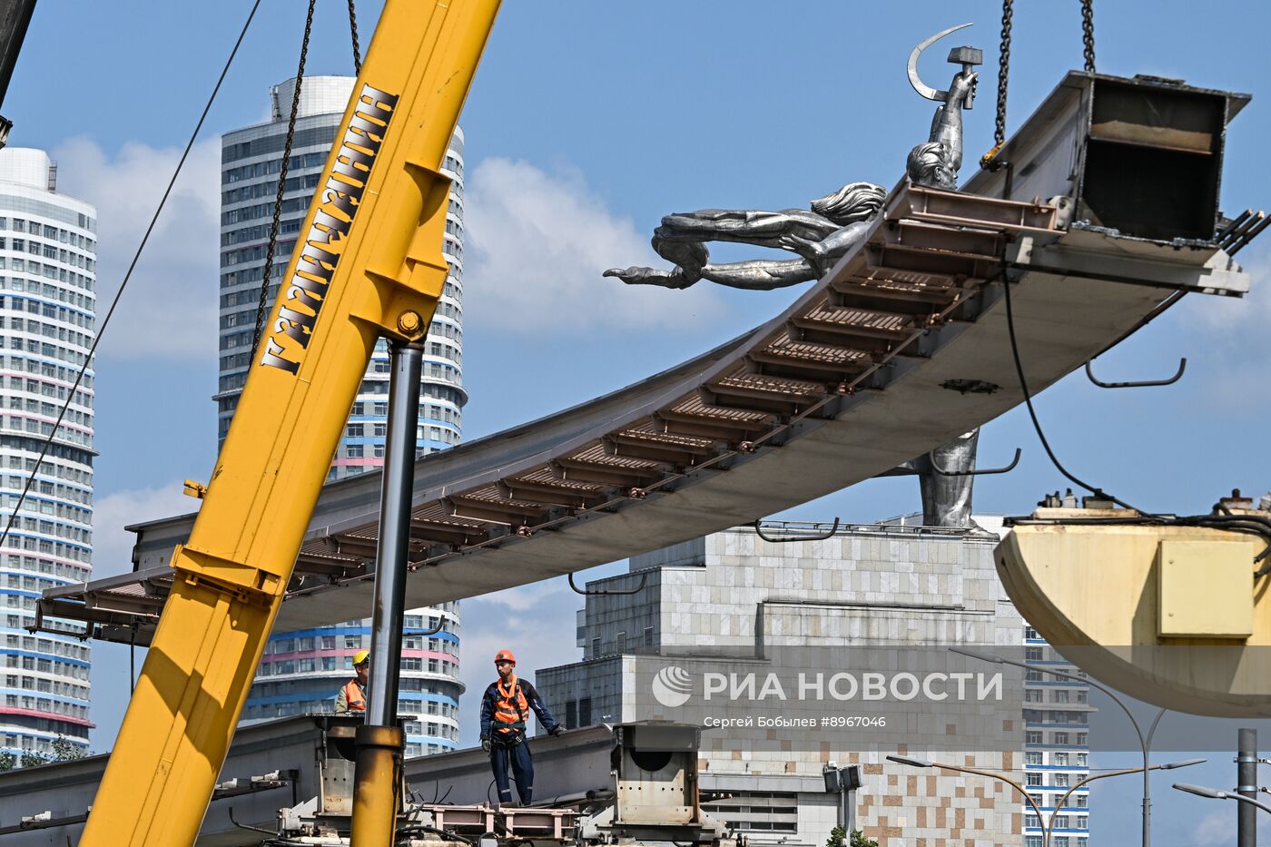 Работы по демонтажу монорельса в Москве