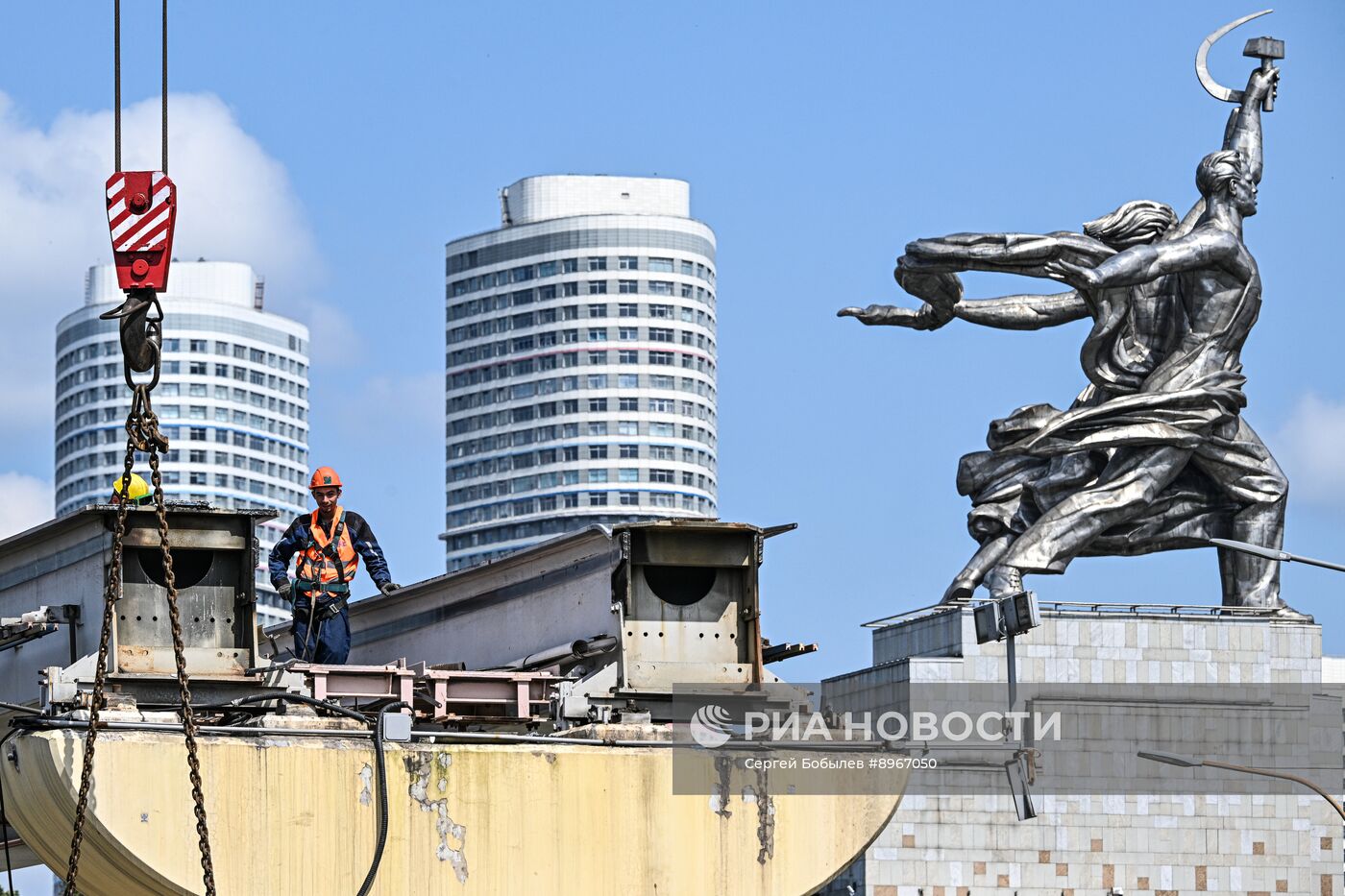 Работы по демонтажу монорельса в Москве