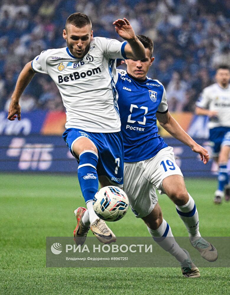 Футбол. РПЛ. "Динамо" (Москва) - "Балтика" (Калининград)