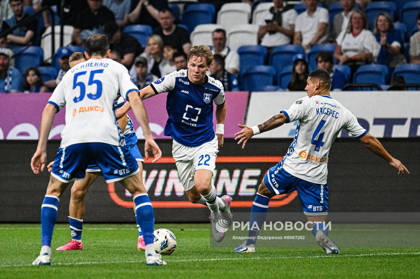 Футбол. РПЛ. "Динамо" (Москва) - "Балтика" (Калининград)