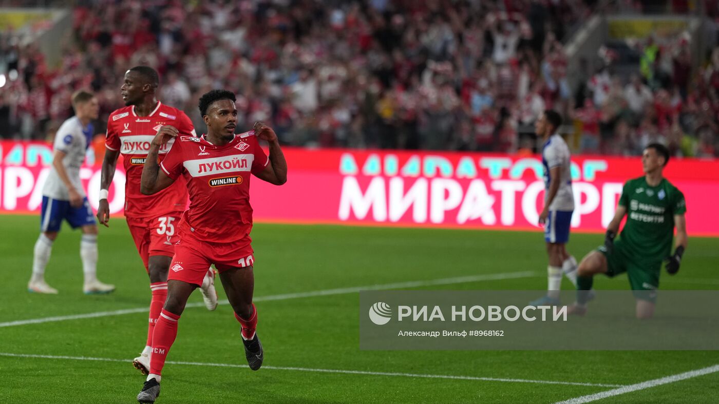 Футбол. РПЛ. "Спартак" (Москва) - "Динамо Мх" (Махачкала)