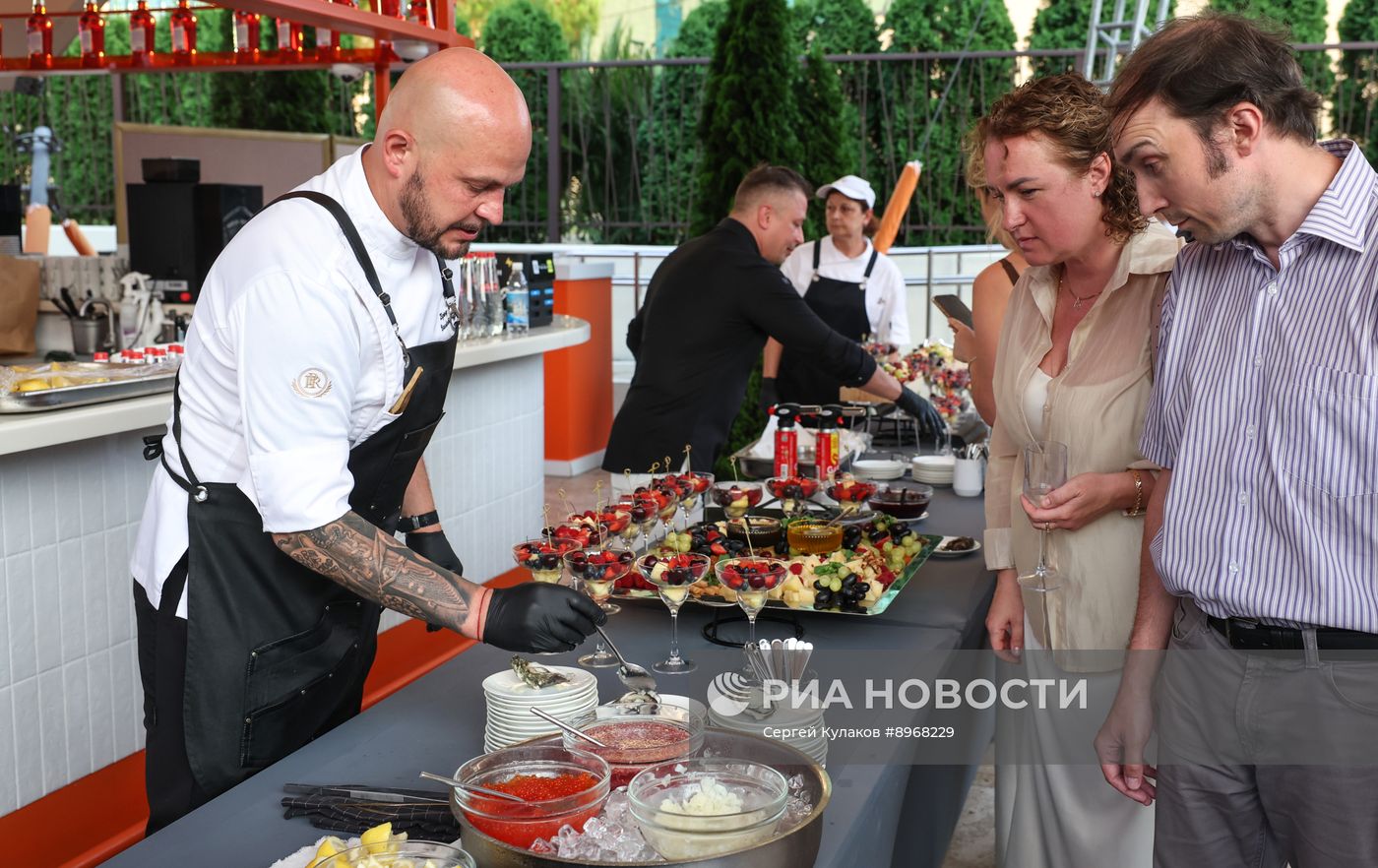 Гастрономический гала-ужин "Фестиваль двух морей" в Сочи