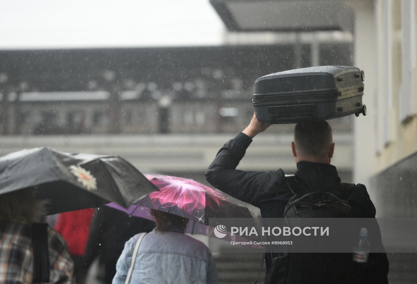 Дождь в Москве