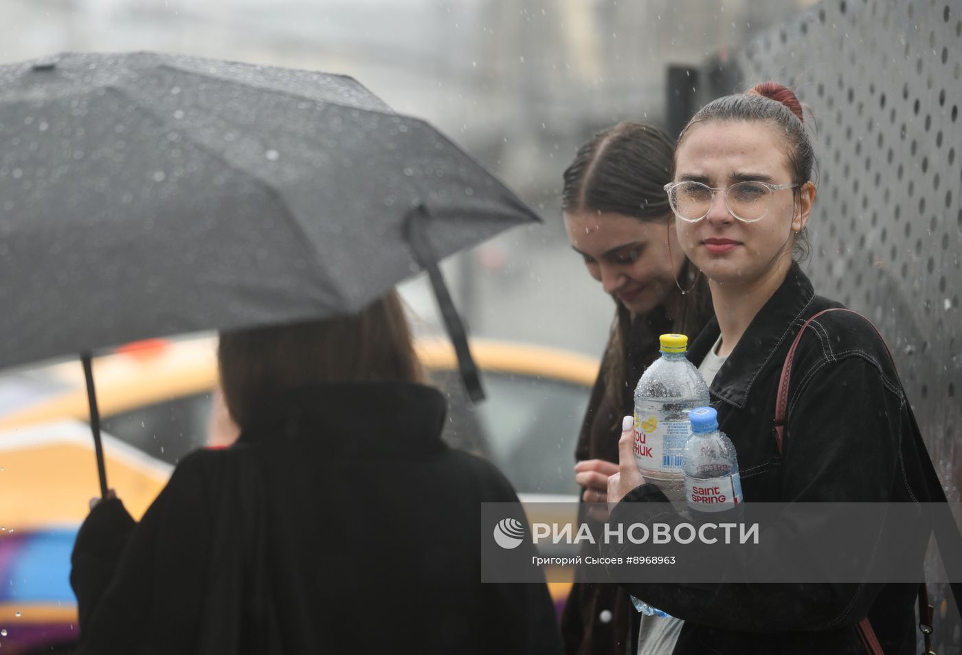 Дождь в Москве
