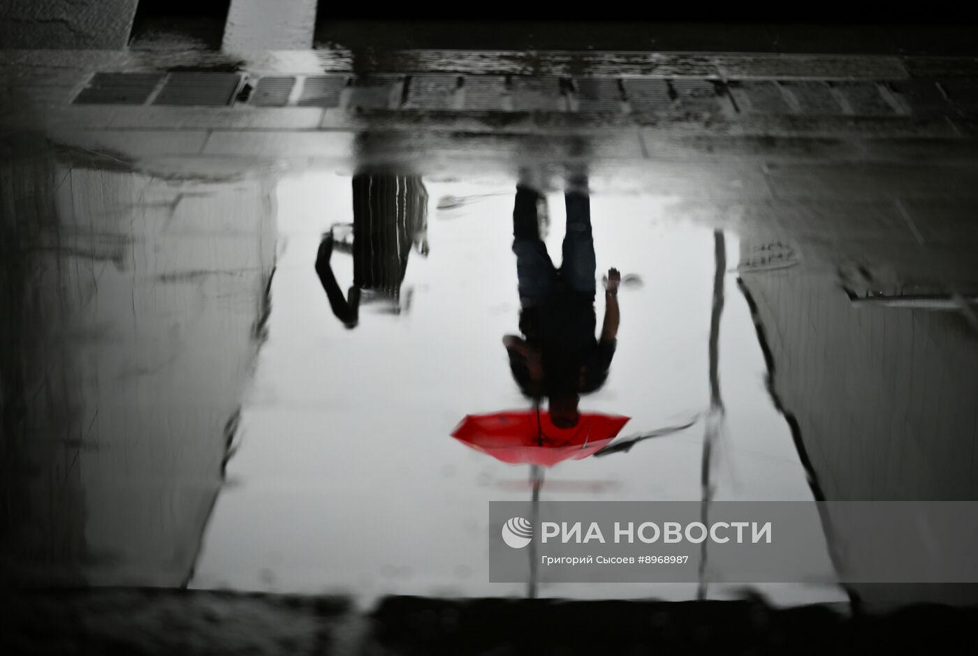 Дождь в Москве