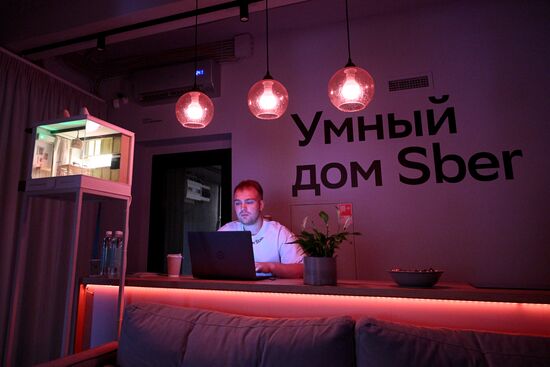 Шоурум "Умного дома Sber" в Москве