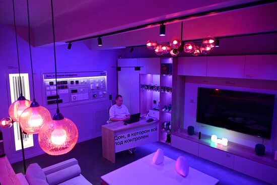 Шоурум "Умного дома Sber" в Москве