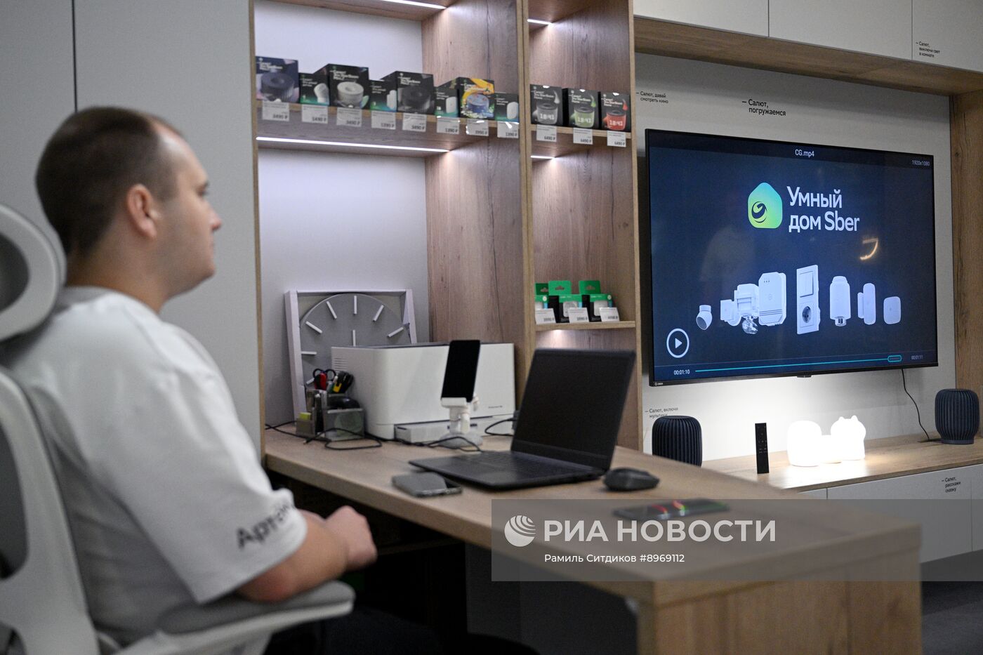 Шоурум "Умного дома Sber" в Москве