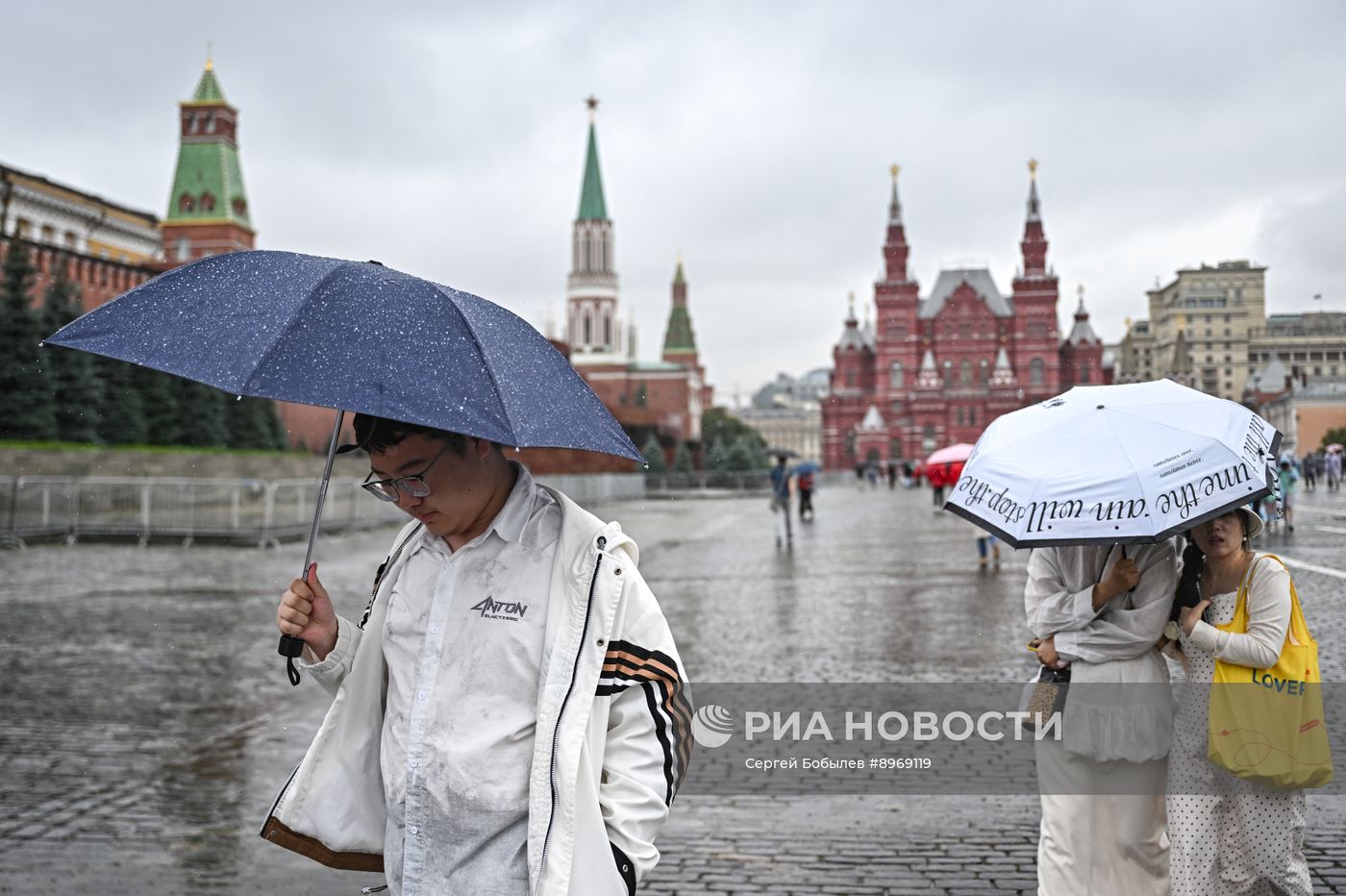 Дождь в Москве
