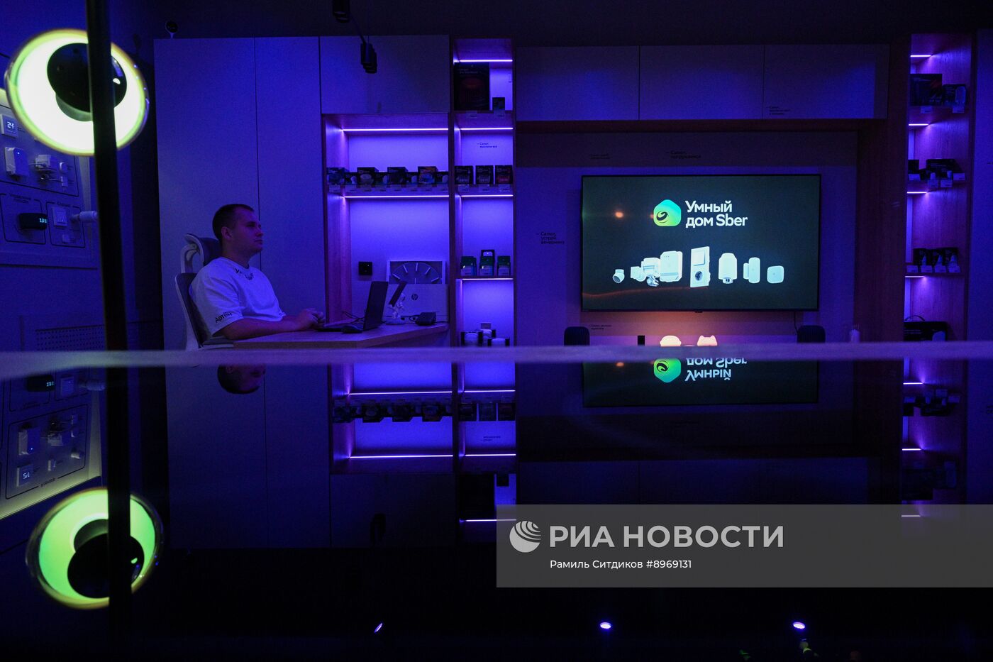 Шоурум "Умного дома Sber" в Москве