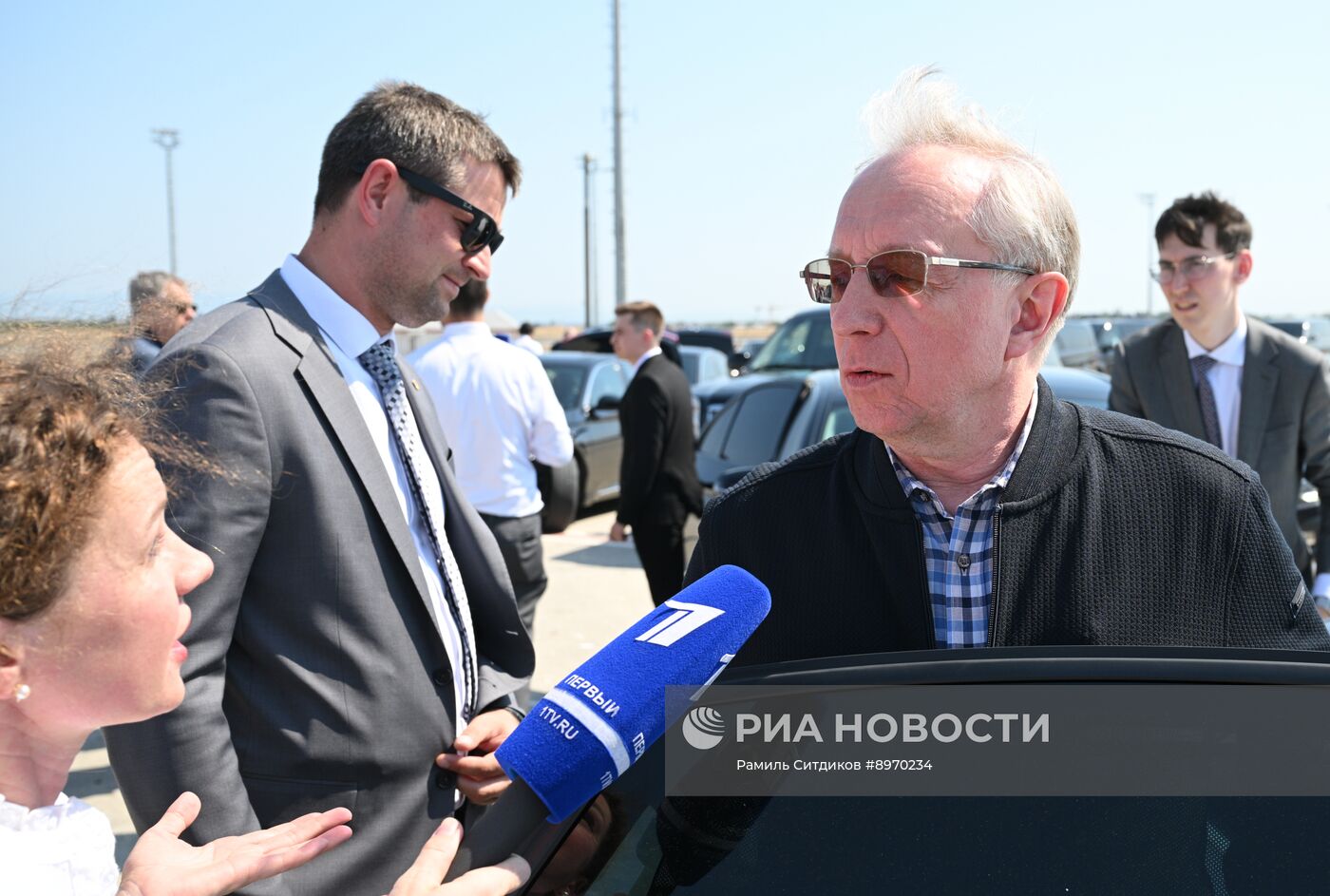 Прилет российской делегации на переговоры в Турцию