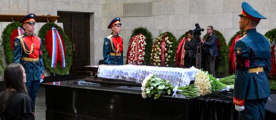 Прощание с председателем Верховного суда РФ Ириной Подносовой