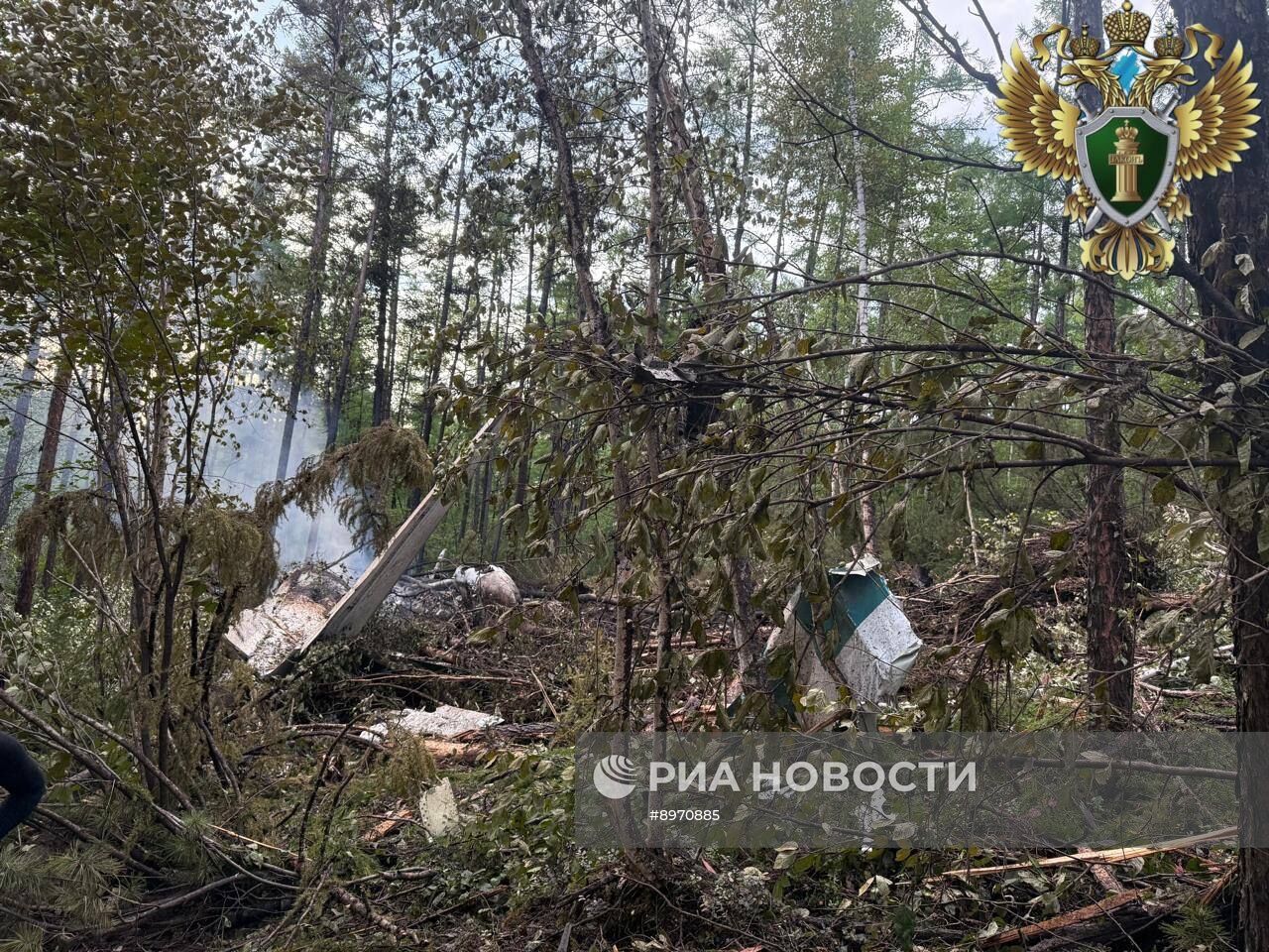 Крушение самолета Ан-24 в Амурской области