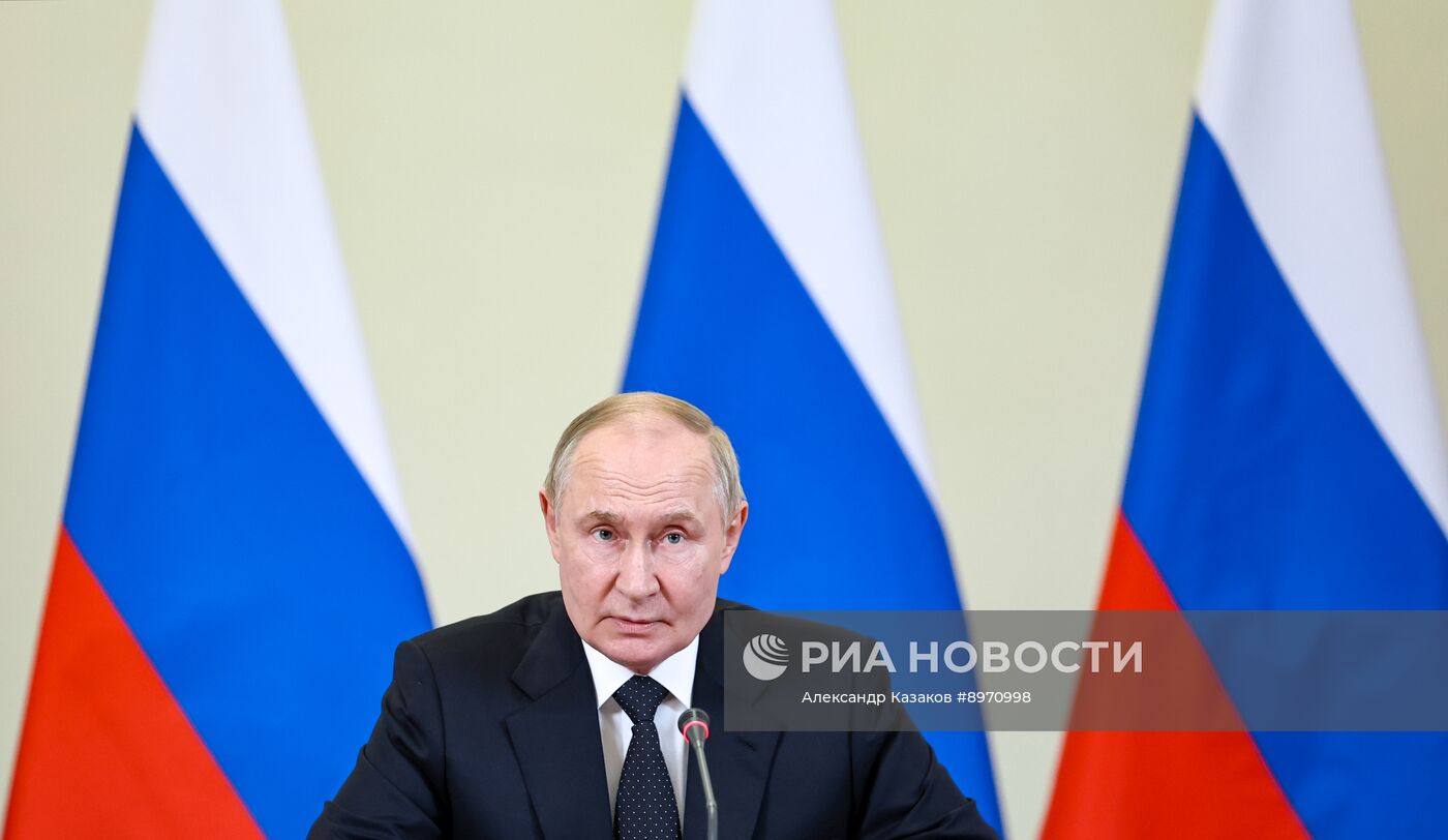 Визит президента Владимира Путина в Архангельскую область