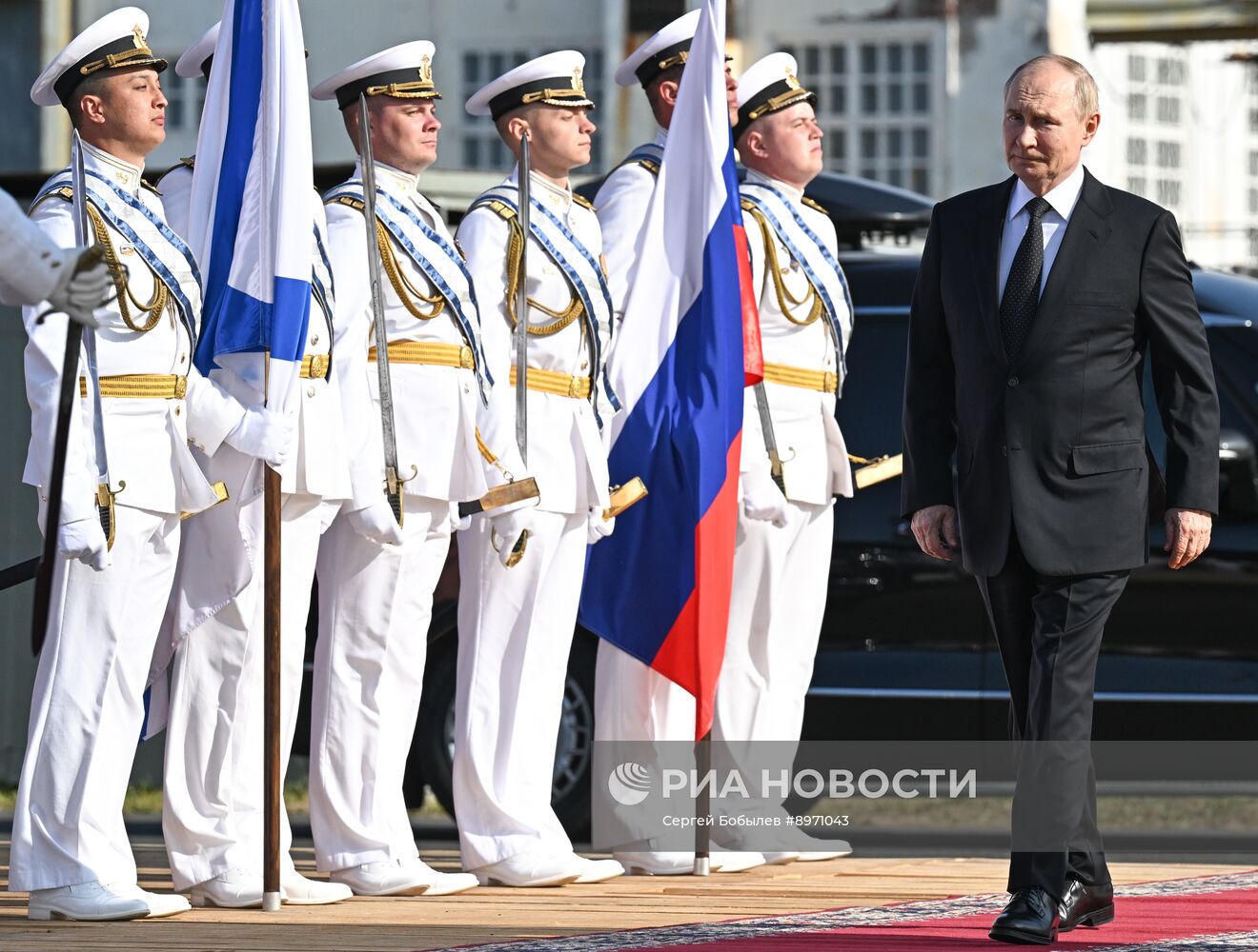 Визит президента Владимира Путина в Архангельскую область
