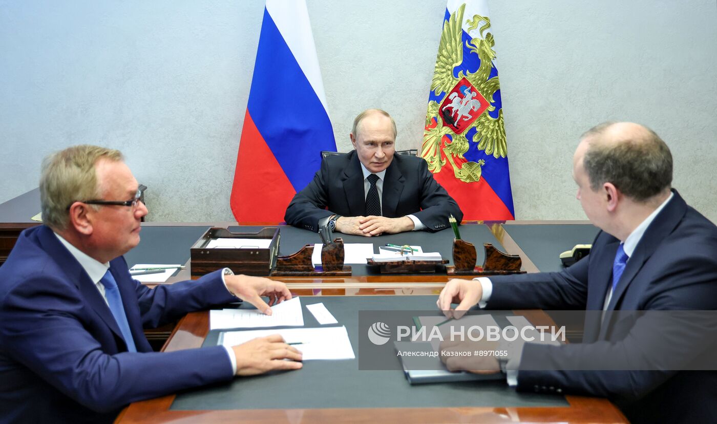 Визит президента Владимира Путина в Архангельскую область