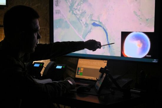 Пункт управления артиллерией группировки "Центр" на Красноармейском направлении СВО