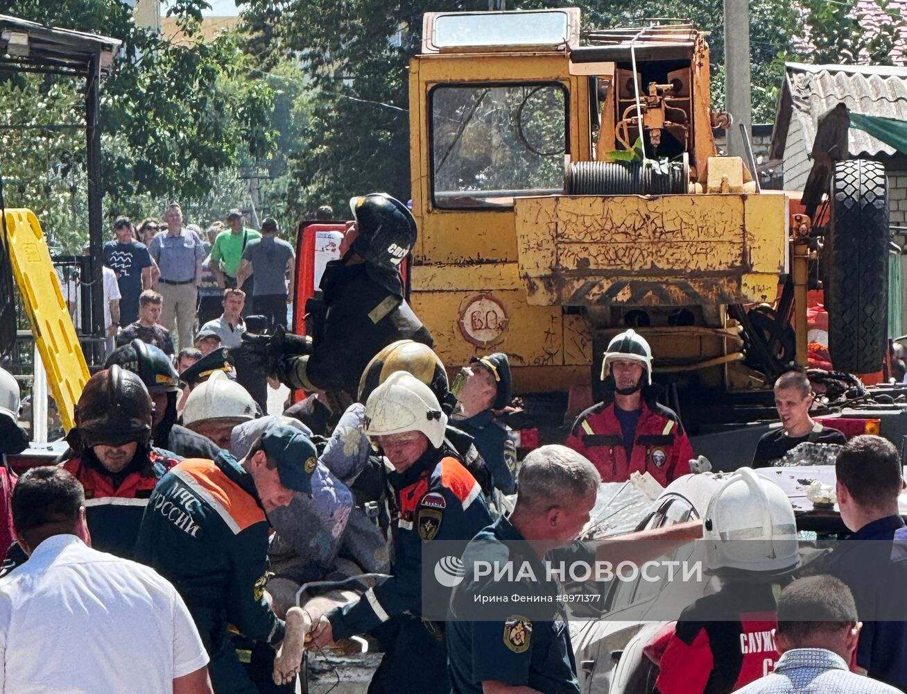 Взрыв газа в жилом доме в Саратове