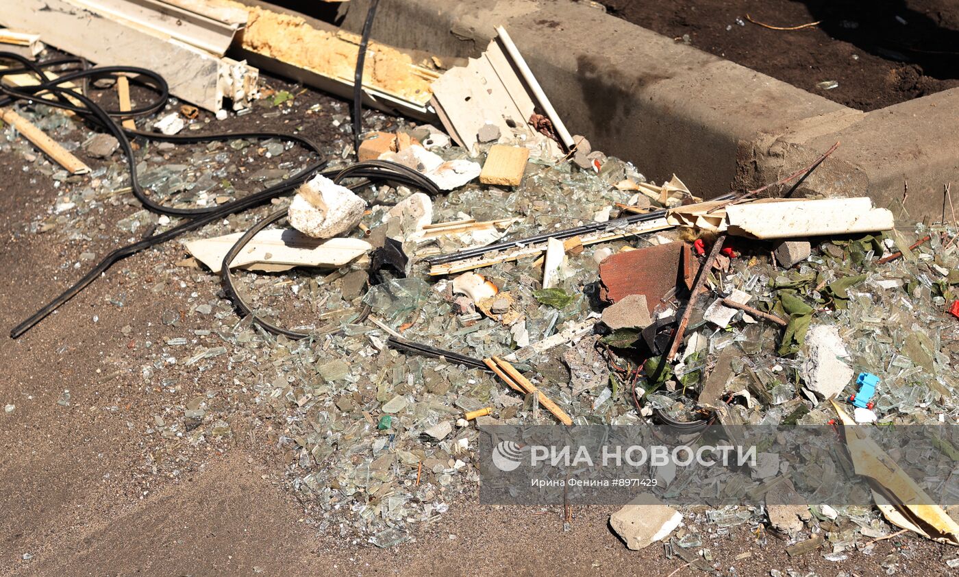 Взрыв газа в жилом доме в Саратове