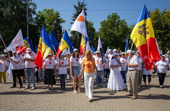Митинг оппозиции "За Молдову" в Кишиневе