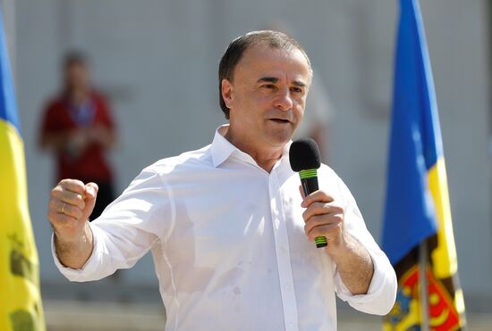 Митинг оппозиции "За Молдову" в Кишиневе