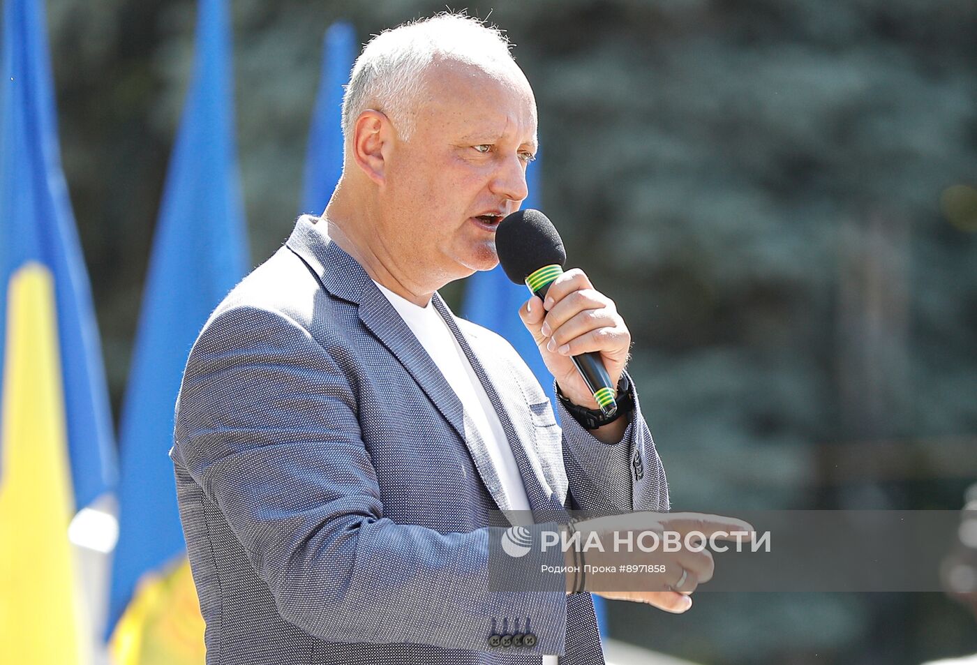 Митинг оппозиции "За Молдову" в Кишиневе