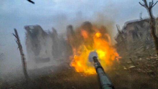 Боевая работа танкистов группировки войск "Центр" на Покровском направлении