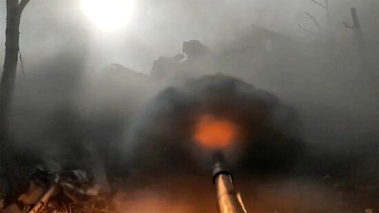 Боевая работа танкистов группировки войск "Центр" на Покровском направлении