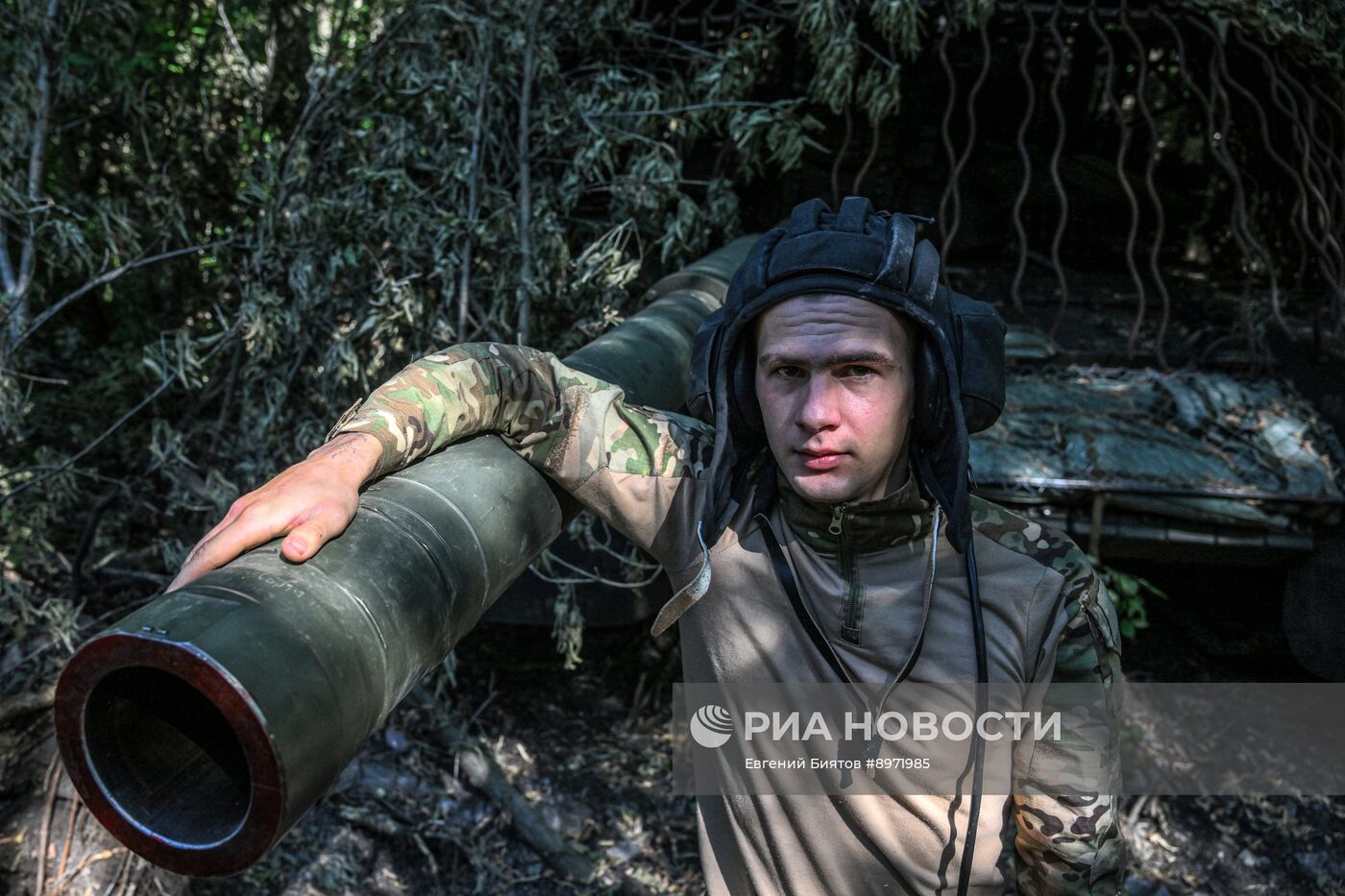 Боевая работа танкистов группировки войск "Центр" на Покровском направлении