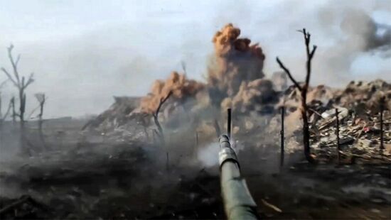 Боевая работа танкистов группировки войск "Центр" на Покровском направлении