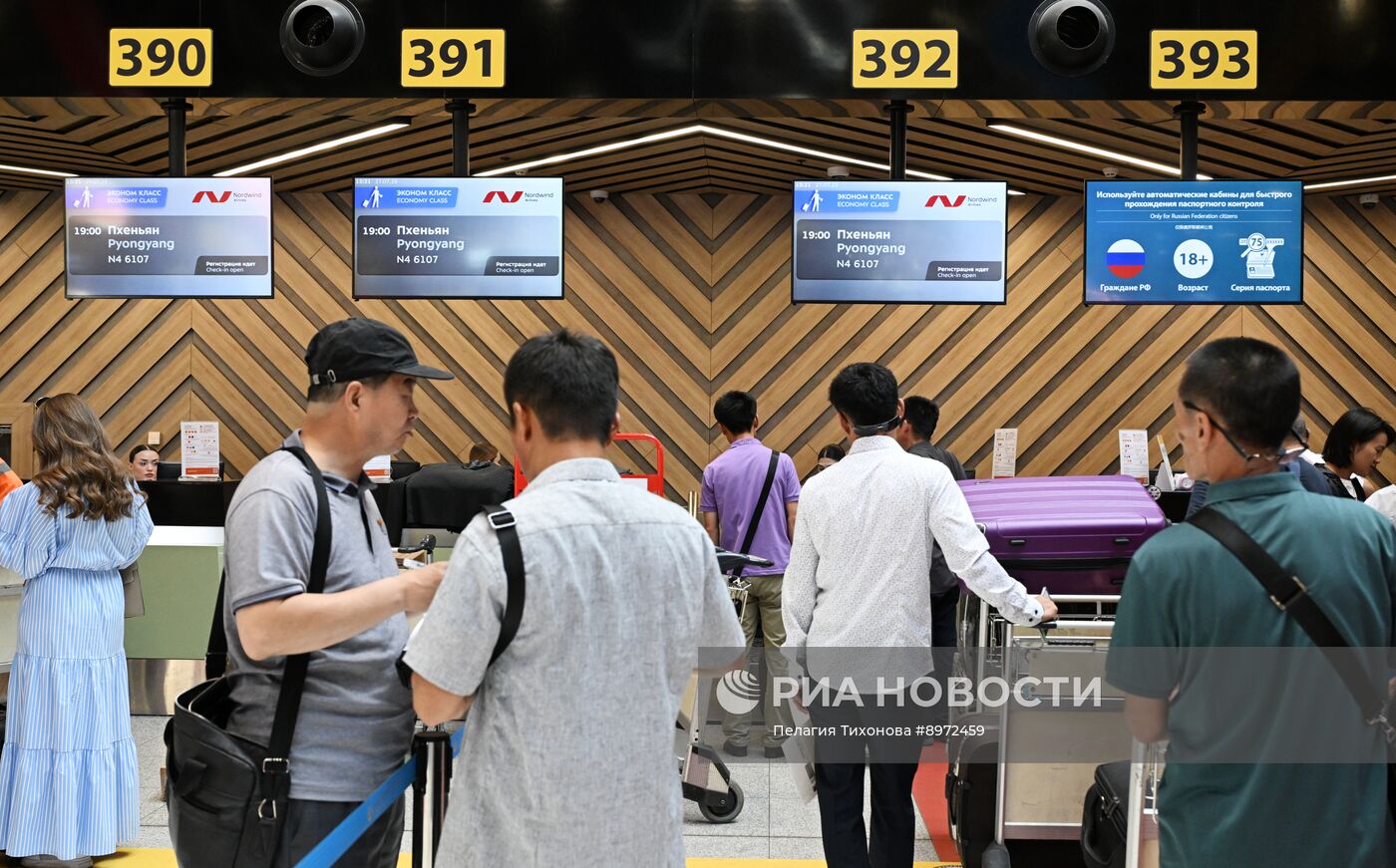 Запуск прямого авиарейса из Москвы в Пхеньян