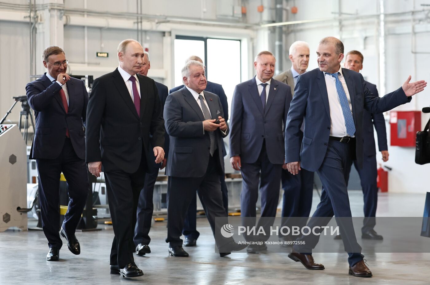 Рабочая поездка президента Владимира Путина в Санкт-Петербург
