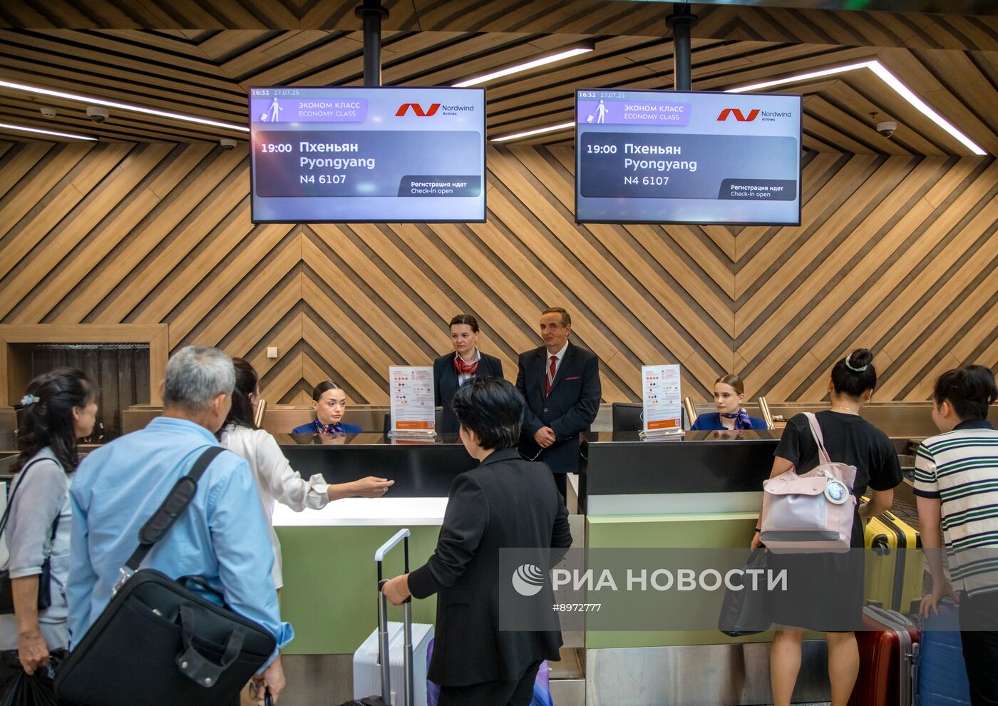 Запуск прямого авиарейса из Москвы в Пхеньян