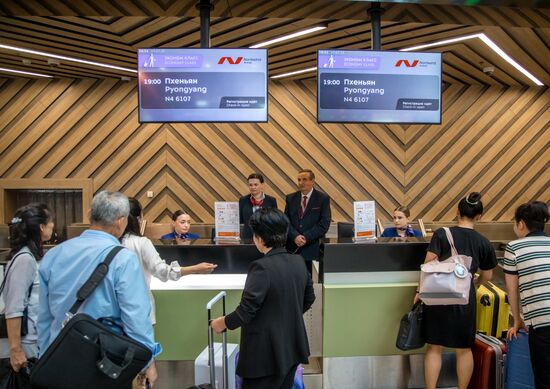 Запуск прямого авиарейса из Москвы в Пхеньян