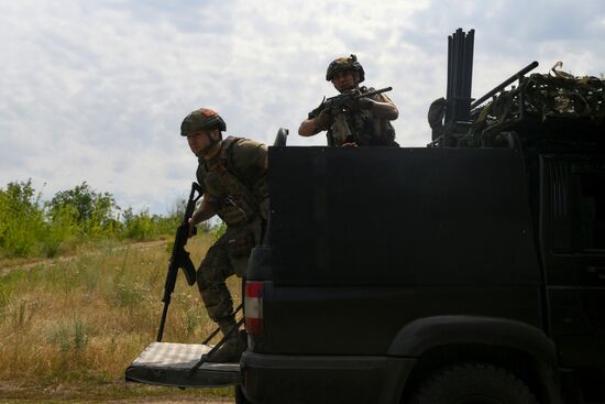 Работа ИСДМ "Земледелие" Центрального военного округа на Красноармейском направлении СВО