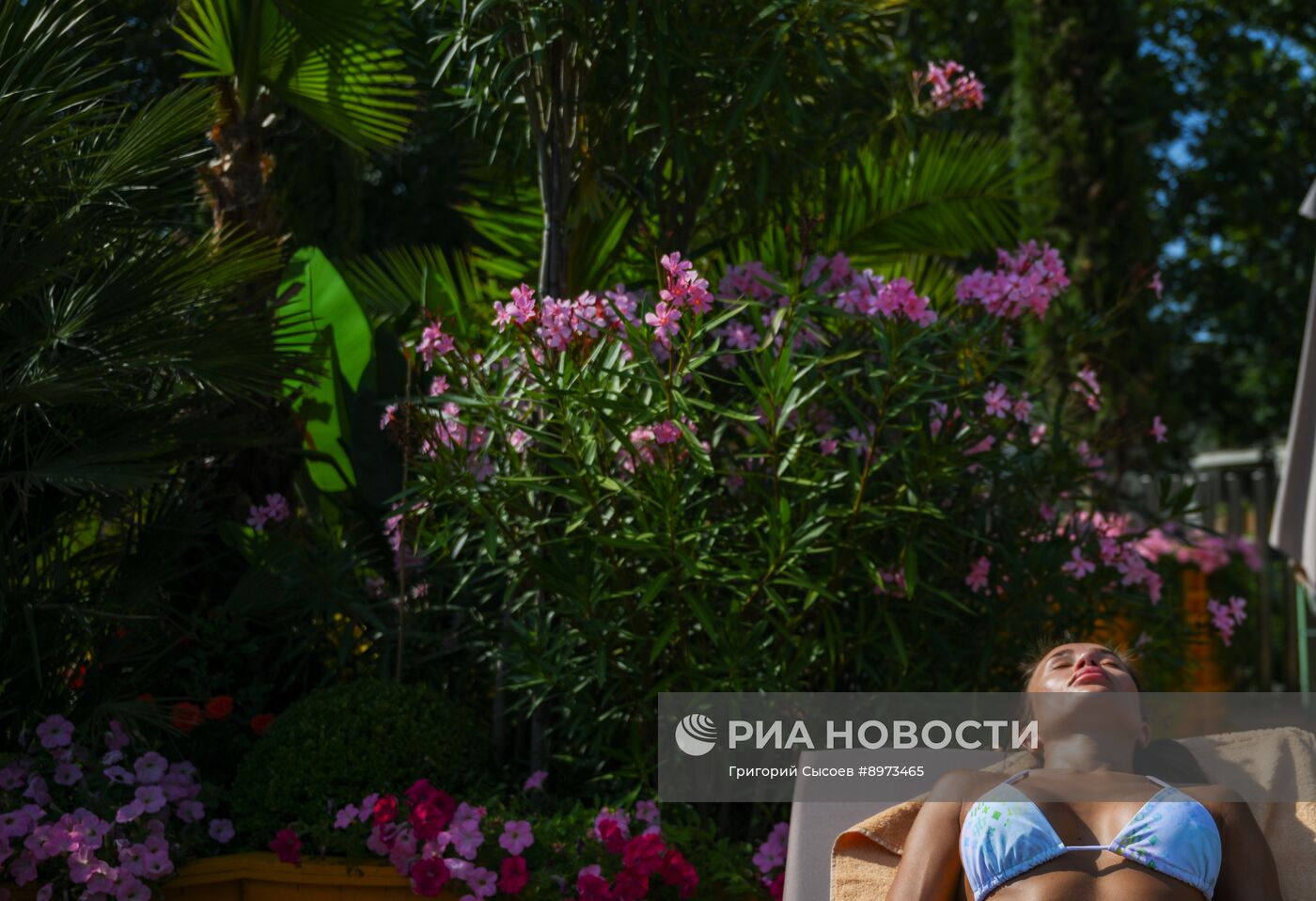 Обновленная пляжная зона на Пионерском пруду в Парке Горького