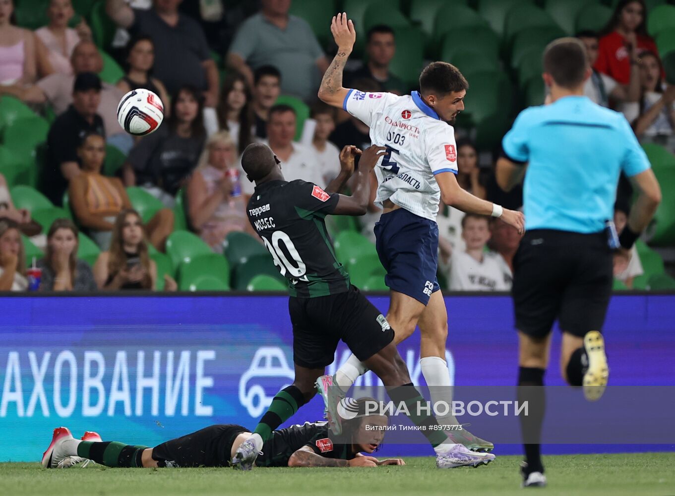 Футбол. Кубок России. "Краснодар" (Краснодар) - "Крылья Советов" (Самара)