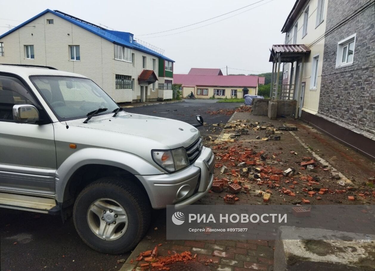 На Камчатке произошло мощное землетрясение