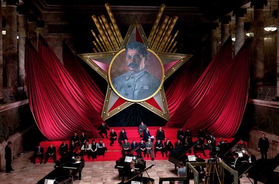 Съёмки фильма Алексея Учителя "Шум времени"