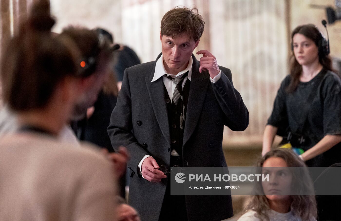 Съёмки фильма Алексея Учителя "Шум времени"