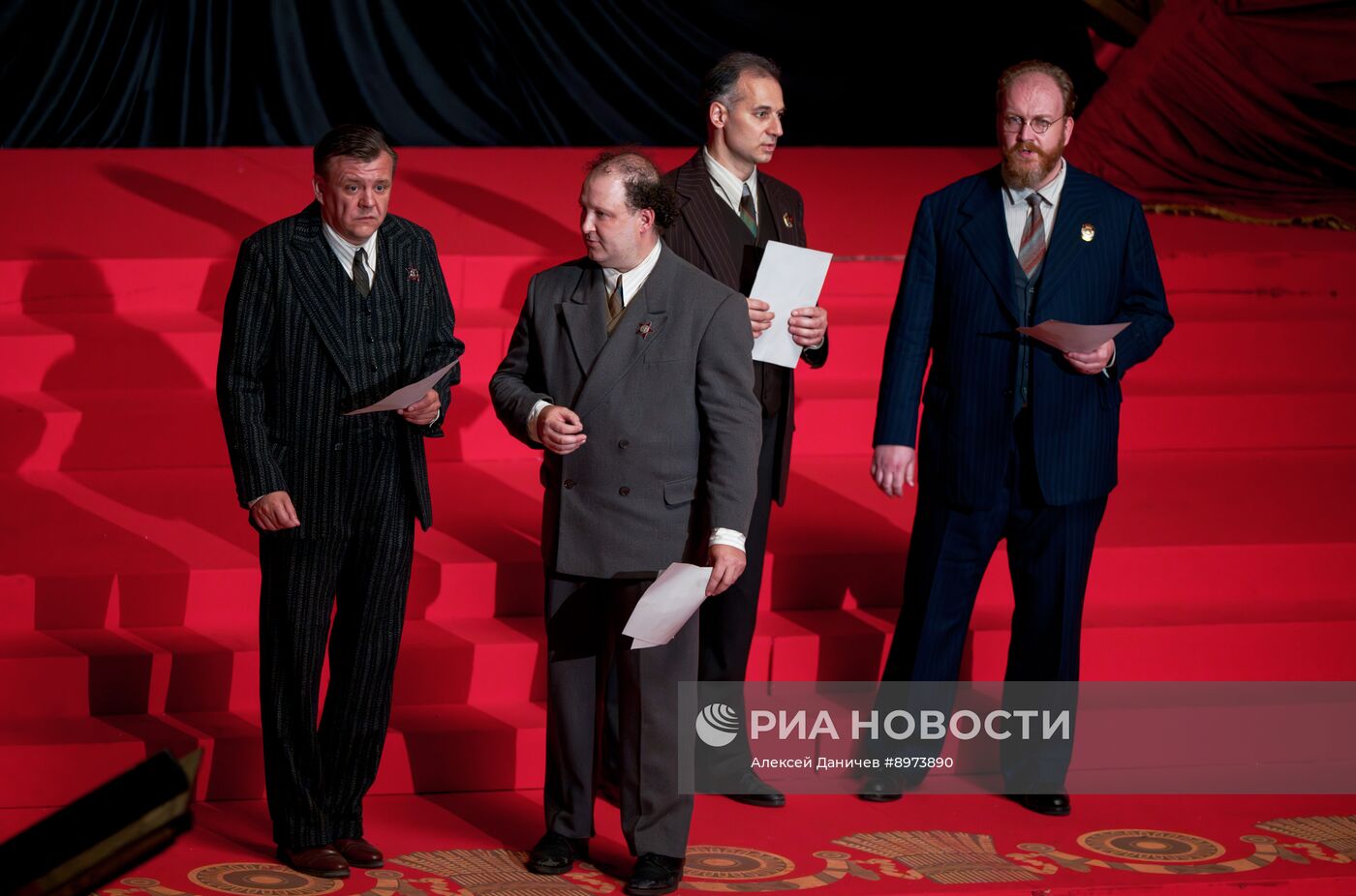 Съёмки фильма Алексея Учителя "Шум времени"