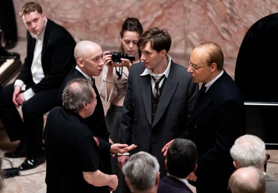 Съёмки фильма Алексея Учителя "Шум времени"