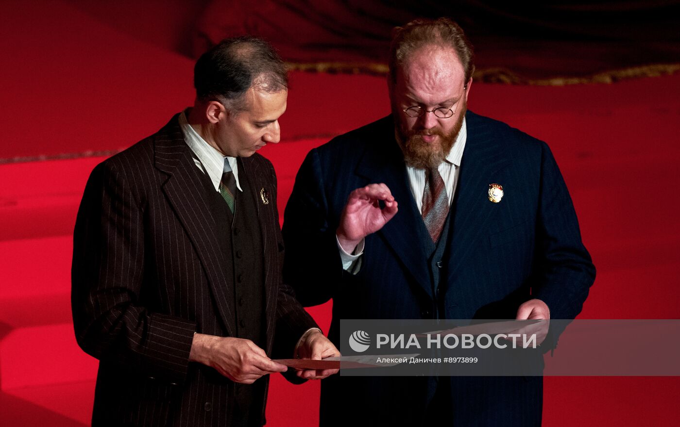 Съёмки фильма Алексея Учителя "Шум времени"