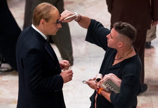 Съёмки фильма Алексея Учителя "Шум времени"