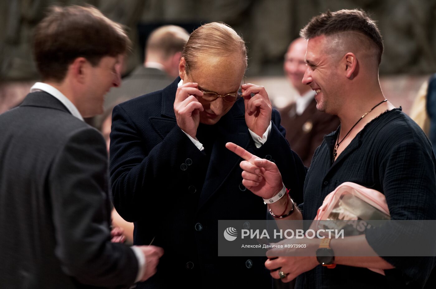 Съёмки фильма Алексея Учителя "Шум времени"