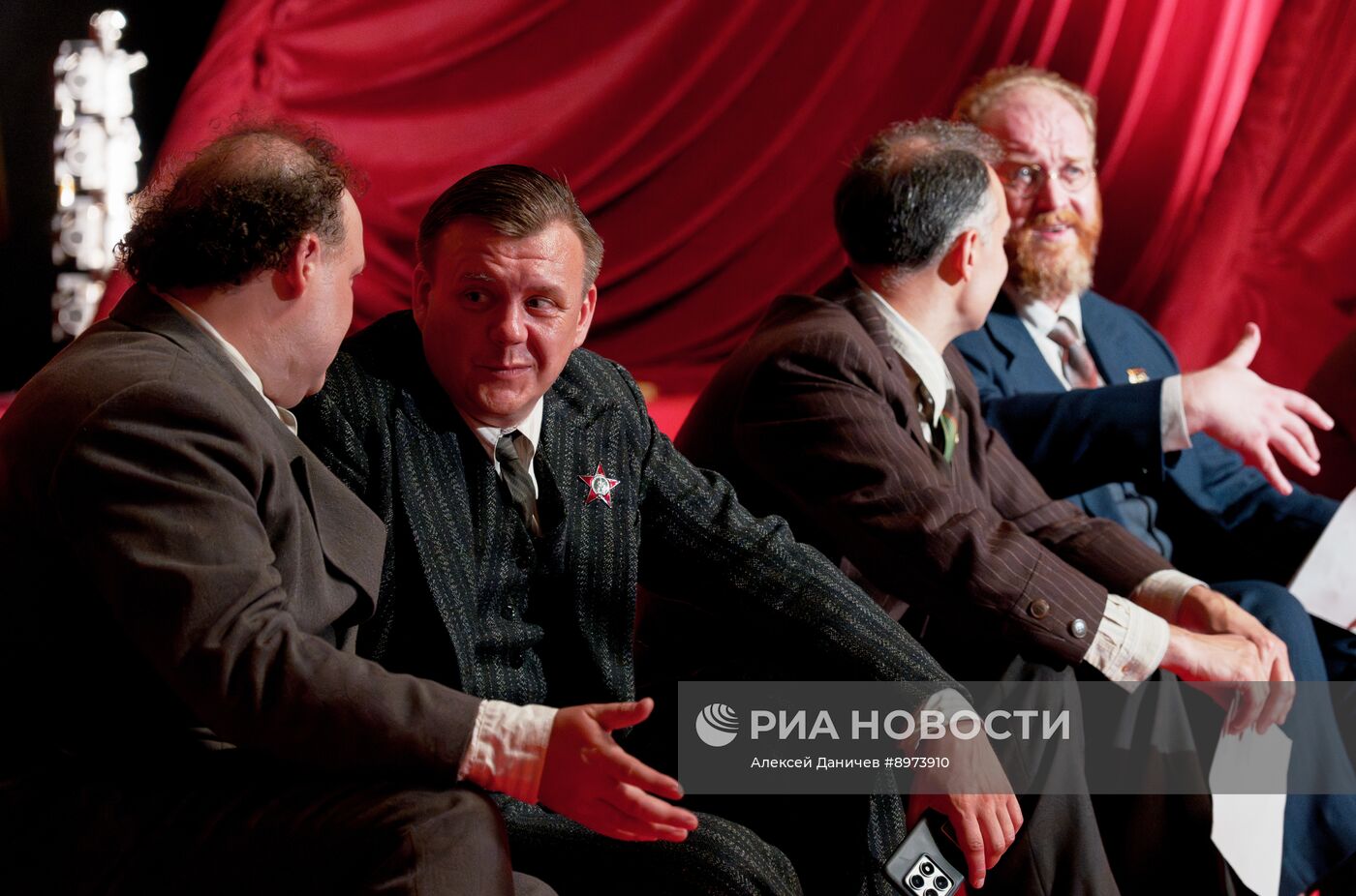 Съёмки фильма Алексея Учителя "Шум времени"